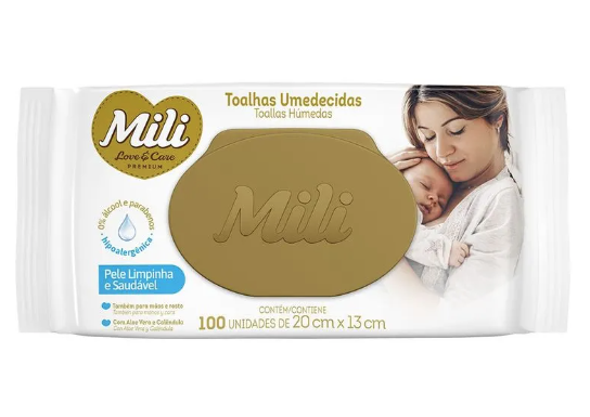 LENCO UMEDECIDO MILI C/100