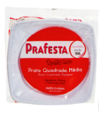 PRATO PLAST. QUADRADO 15CM CRI