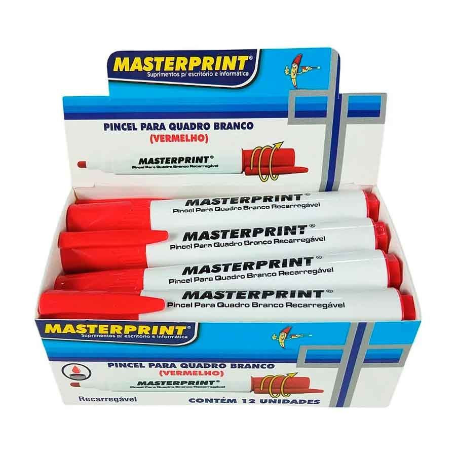 MARCADOR QUADRO BRANCO VERMELH