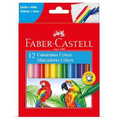 HIDROCOR FINA FABER-CASTELL 12
