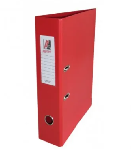 PASTA AZ LARGA A4 VERMELHA LUX