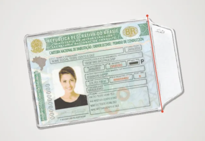 PORTA DOCUMENTO C/ABA 75X105MM