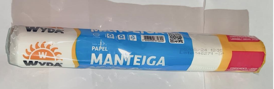 PAPEL MANTEIGA BRANCO 50X60CM