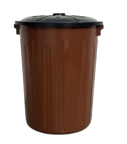 LIXEIRA COM TAMPA 60LTS >