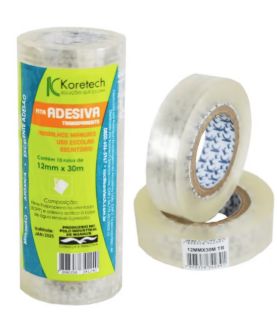 FITA DUREX 12X20MTS KORETECH