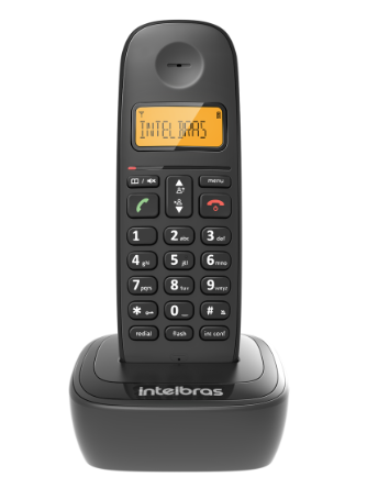 TELEFONE S/ FIO PRETO C/ ID CH