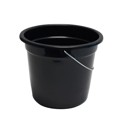 BALDE PLASTICO 7LTS PRETO