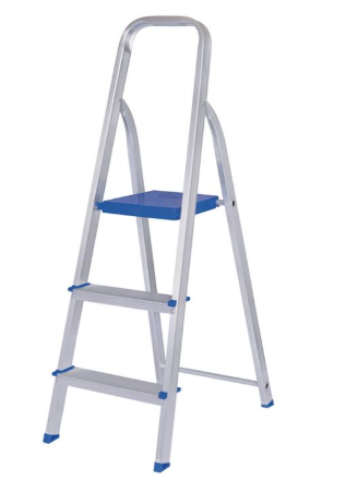 ESCADA ALUMINIO 5 DEGRAUS MOR