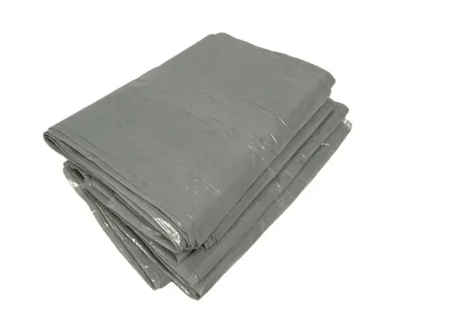 SACO DE LIXO 240LTS CINZA GROS