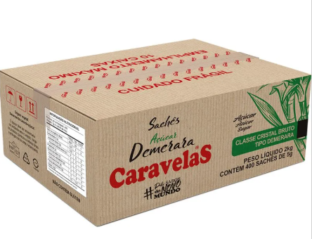 ACUCAR SACHE CARAVELAS DEMERAR