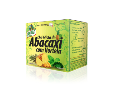 CHA BARAO ABACAXI C/ HORTELA 1
