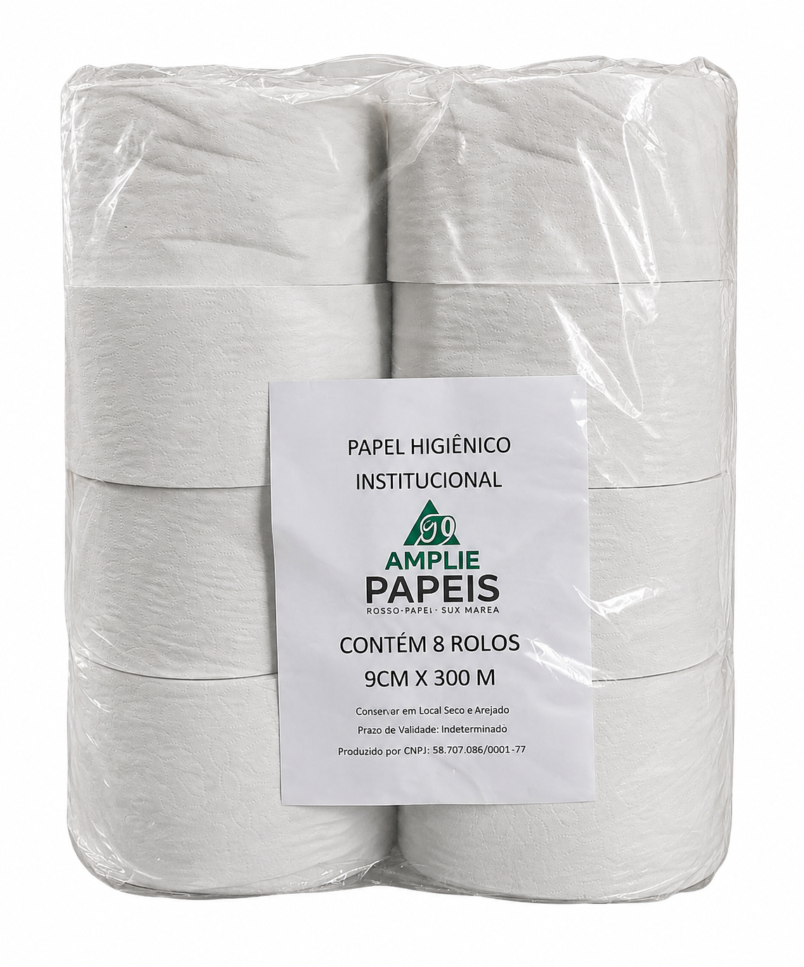PAPEL HIGIENICO 8X300MTS BR2 -