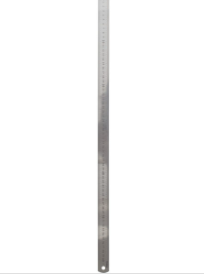 REGUA DE ACO INOX 60CM YINS