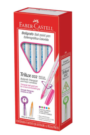 CANETA TRILUX COLORS 1.0MM ROS