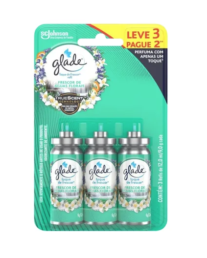 ODORIZADOR GLADE AGUAS FLORAIS